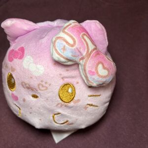 Hello Kitty 50th Anniversary Pink Reversible Plushie TeeTurtle Plushiverse NWT